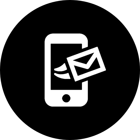 Calling, e-mail, mail, mobile, mobile phone, phone, screen icon
